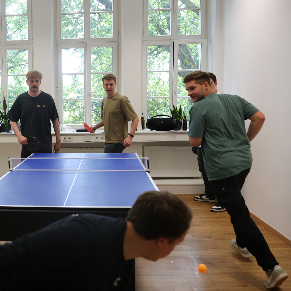 Tischtennis im Büro